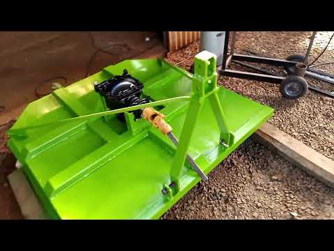 Видео: РОТОРНАЯ КОСИЛКУ ПОД МИНИТРАКТОР/ Mini tractor homemade Rotary slasher