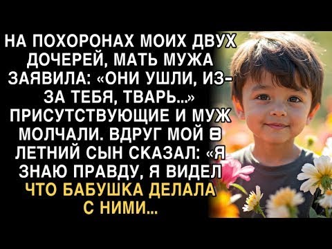 Видео: Я ПЛАКАЛ ЧИТАЯ ЭТУ ИСТОРИЮ! На похоронах дочерей сын сказал  «Я знаю, что бабушка делала с ними