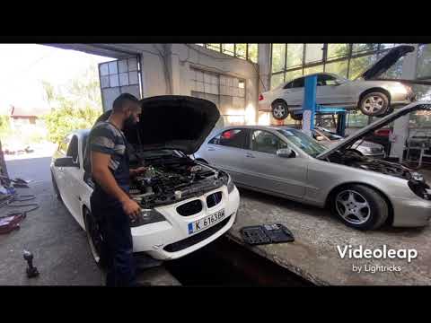 Видео: Белия лебед , тест на дюзи BMW E60