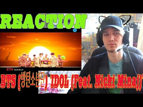 Видео: РЕАКЦИЯ на BTS (방탄소년단) 'IDOL (Feat. Nicki Minaj)' | K-POP