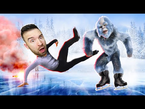 Видео: БИТВА С БИГФУТОМ НА ЛЬДУ в Bigfoot