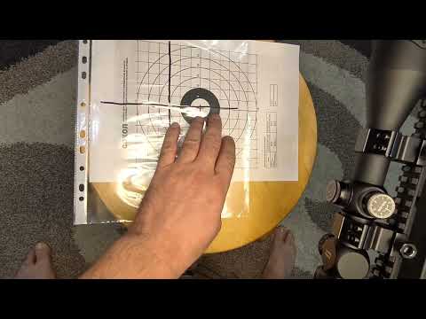 Видео: как пристрелять оптический прицел, куда крутить башенки поправок