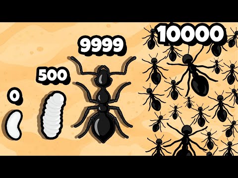 Видео: ЭВОЛЮЦИЯ АРМИИ МУРАВЬЁВ до МАКСИМАЛЬНОГО УРОВНЯ!