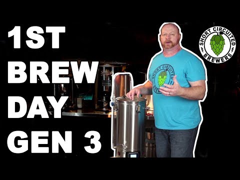 Видео: ROBOBREW v3 1-й день варки | Включено полное программирование отложенного старта и этапов затирания