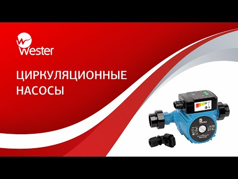 Видео: Циркуляционные насосы Wester. Вебинар.