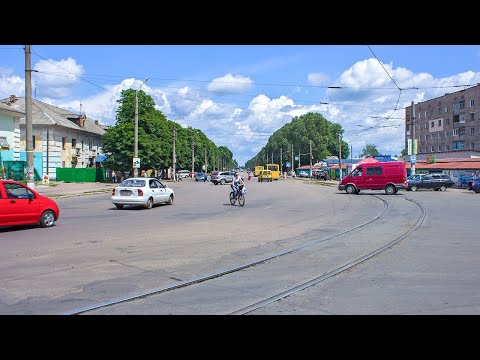 Видео: Конотоп, прогулянка від вокзалу до площі Миру (ремейк)
