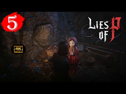 Видео: Глава 5.Детёныш Зелёной твари.Прохождение Lies of P:Ouverture(4K).На Русском.