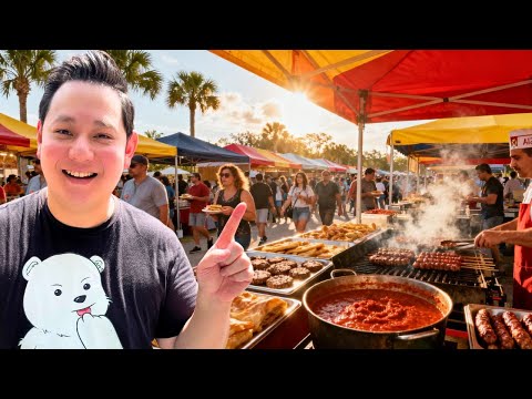 Видео: ЛУЧШИЙ ФУРШЕТ В ОРЛАНДО, О КОТОРОМ ВЫ НИКОГДА НЕ СЛЫШАЛИ… SERBFEST! 😋🔥