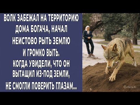 Видео: «Волк забежал на территорию дома богача... Через час весь район был в шоке!»(варианты:➡️ «Он думаhaa