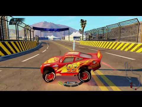 Видео: Тачки 3 (Xbox 360) - Гонка - Аризонская трасса "Медный Каньон" - Молния Маккуин