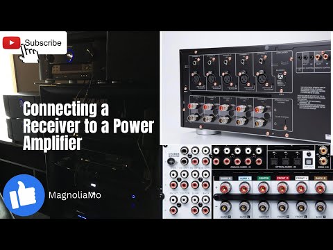 Видео: Как подключить внешний усилитель к ресиверу