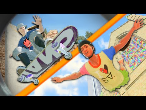 Видео: Скейт 3 против Скейт 4