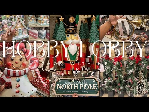 Видео: РОЖДЕСТВЕНСКИЙ ДЕКОР HOBBY LOBBY 2025 | РОЖДЕСТВЕНСКИЙ ДЕКОР 2025 🎄| РОЖДЕСТВЕНСКИЙ ДЕКОР HOBBY L...