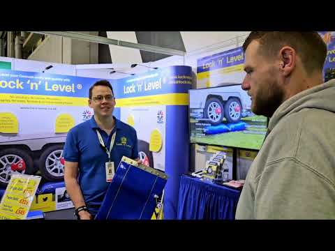 Видео: Надувная система выравнивания LockNLevel на выставке NEC Caravan Motorhome 2024 #vanlife