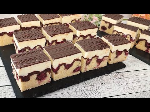 Видео: Легендарный торт ДУНАЙСКИЕ ВОЛНЫ! Самый вкусный! Быстро и недорого! Donauwelle