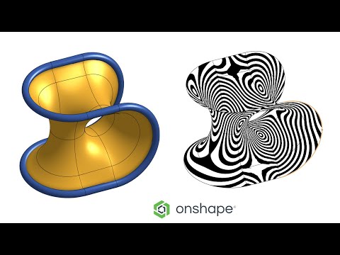Видео: Хотите проектировать сложные криволинейные поверхности в Onshape? Больше не ищите!