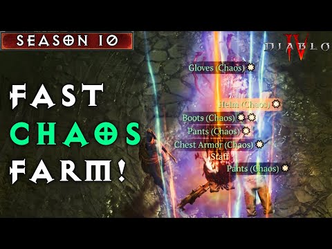 Видео: Лучший метод добычи брони CHAOS в 10 сезоне — быстро экипируйтесь!