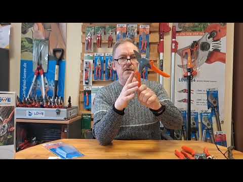 Видео: Садовые ножницы Original LÖWE 10.107