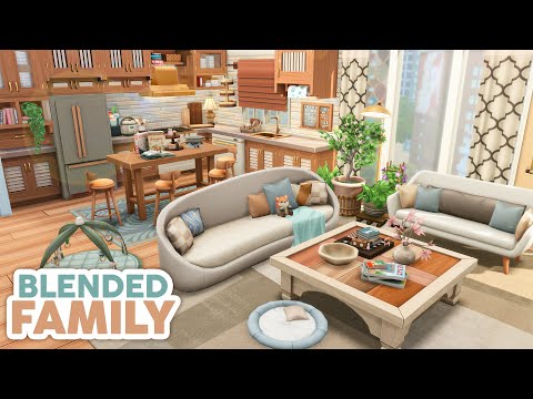 Видео: Большая квартира для смешанной семьи // The Sims 4 Быстрая сборка: Ремонт квартиры