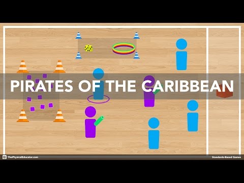 Видео: Пираты Карибского моря — физкультурная игра (погоня и бегство)