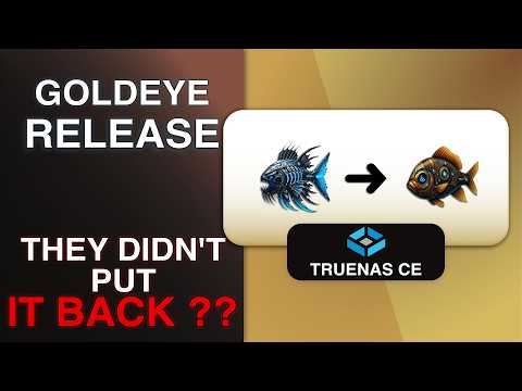 Видео: Выпуск TrueNAS Goldeye — более 25 новых изменений