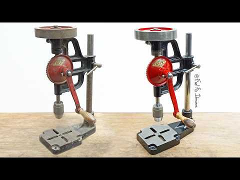 Видео: Восстановление старого сверлильного станка