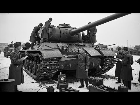 Видео: Немецкие инженеры изучили ИС-2 и признались: ни одно орудие не могло сравниться с его мощью