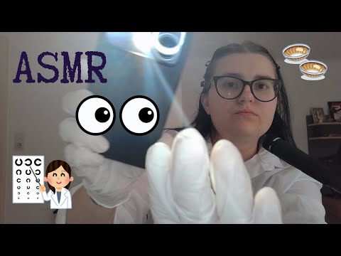 Видео: ASMR Окулист | Осмотр глаз | Подбор линз | Измерим зрение | Доктор| Eye Check | Contact Lens Fitting