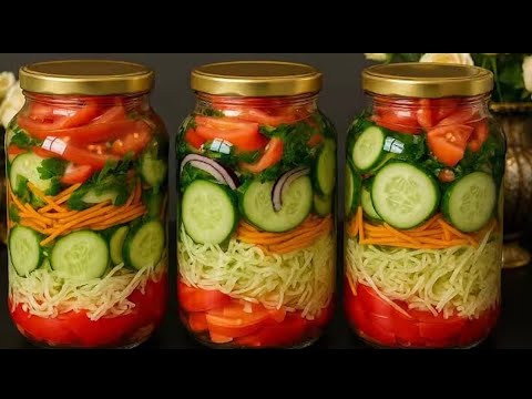 Видео: Аномально вкусно! Банка уходит за минуты! Зимой язык глотнёте! Болгарский перец с хрустящей капустой