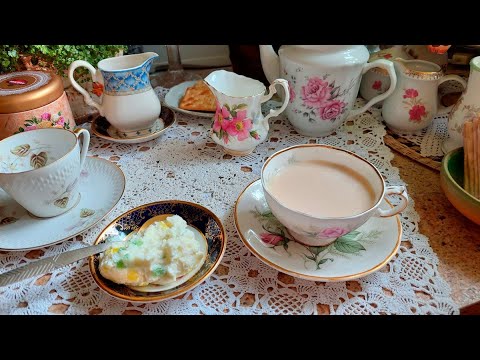 Видео: пьём чай и рассматриваем сливочники