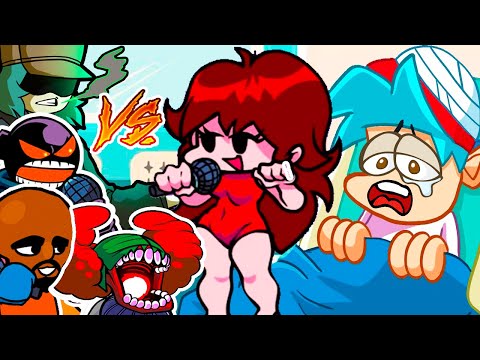 Видео: БОЙФРЕНД ЗАБОЛЕЛ ! ГЁРЛФРЕНД VS БОССЫ FNF ! - Friday Night Funkin VS FNF Universe