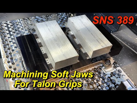 Видео: Обработка мягких кулачков для захватов Talon - SNS 389