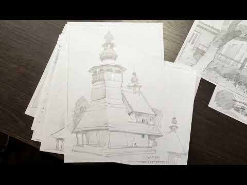 Видео: Пленер на Закарпатті, 2025 #мистецтво #пленер #drawing 