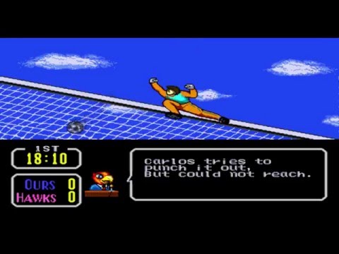 Видео: Tecmo Cup: Ours vs Hawks (Летучие Голландцы) 10 Ч.