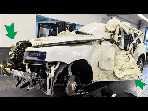 Видео: 413 295 долларов за покупку лома Rolls-Royce Cullinan - Восстановление и регенерация Rolls-Royce