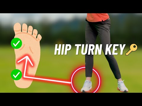 Видео: Ключ к большему повороту бедра при замахе в гольфе — такого вы еще не пробовали. Мгновенный резул...