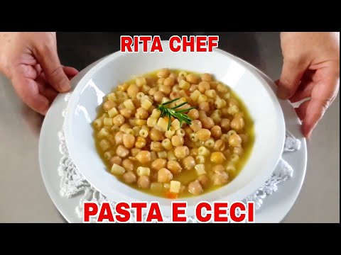 Видео: МАКАРОННЫЕ ИЗДЕЛИЯ И НУТ⭐ШЕФ-ПОВАР РИТА | PASTA AND CHICKPEAS.