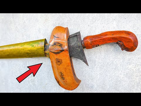 Видео: Реставрация Старого Сломанного Кинжала Керис
