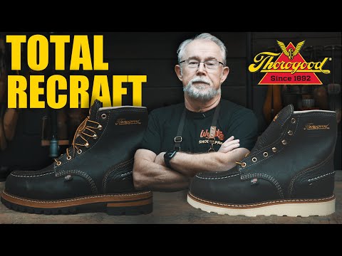 Видео: Я превратил Thorogood Moc Toe в LOGGER? | Total Recraft