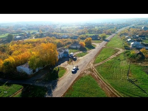 Видео: Пролетая над Новогольским. Грибановский район. 2018