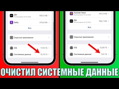 Видео: Как увеличить объем памяти iPhone? Очистка системных данных и кэша iPhone (актуально 2025)