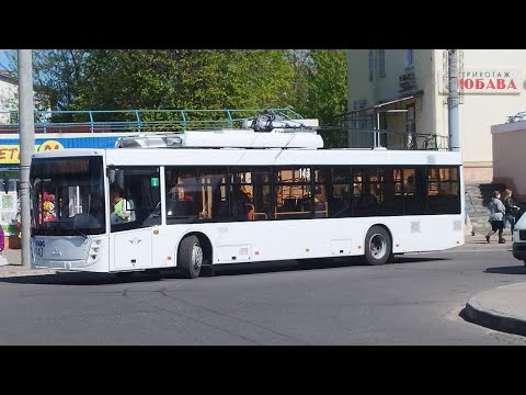 Видео: Троллейбус №2 (Могилёв). ЖД Вокзал - Зелёный луг