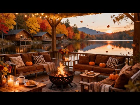 Видео: Отдохните у озера и полюбуйтесь закатом под звуки уютного фортепиано 🍂 Smooth Piano