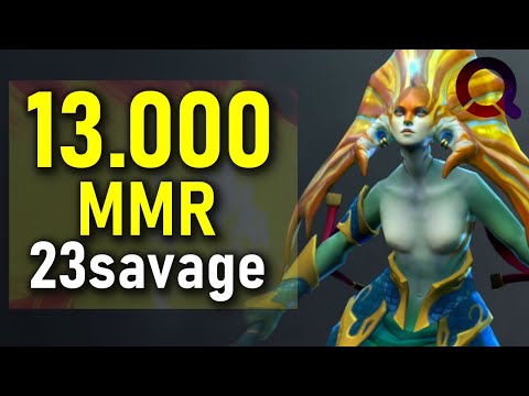 Видео: 13.000 MMR ПЕРВЫЙ в МИРЕ│23savage Naga Siren dota 2