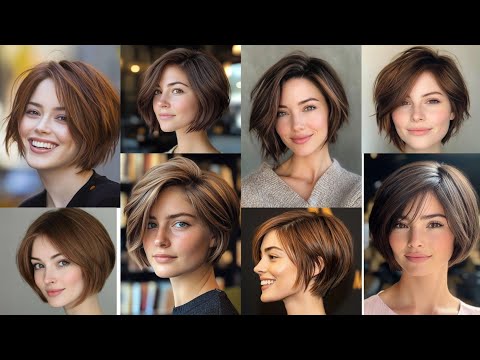 Видео: Самые красивые и шикарные идеи коротких стрижек и причесок / трендовые короткие стрижки 2025 года