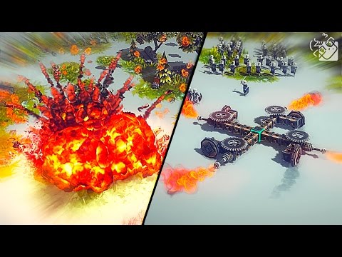 Видео: СРЕДНЕВЕКОВЫЕ МАШИНЫ УБИЙСТВ - Besiege #1