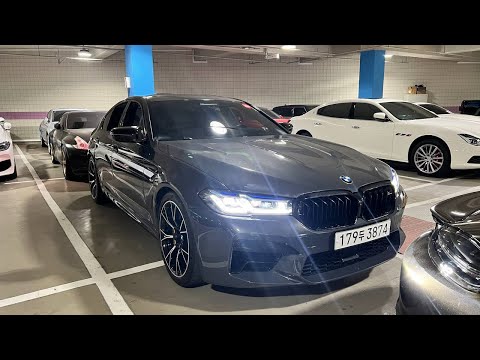 Видео: Проверка авто перед покупкой в Корее BMW M5 F90 2020 год