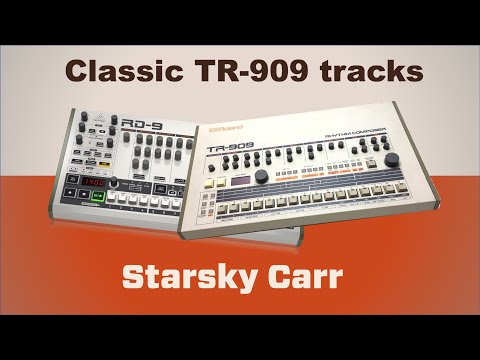 Видео: Классические паттерны 909 на Behringer RD-9