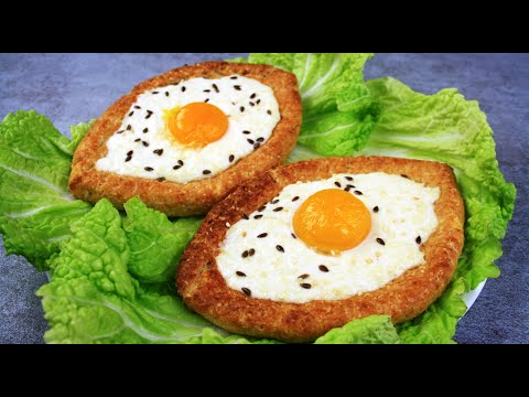 Видео: Хачапури БЕЗ МУКИ / Полезные Хачапури /Здоровая ЕДА!