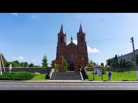 Видео: Город Миоры. Костел Вознесения Девы Марии. 5 августа 2022